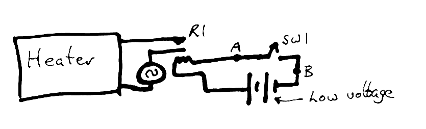 circuit with relay